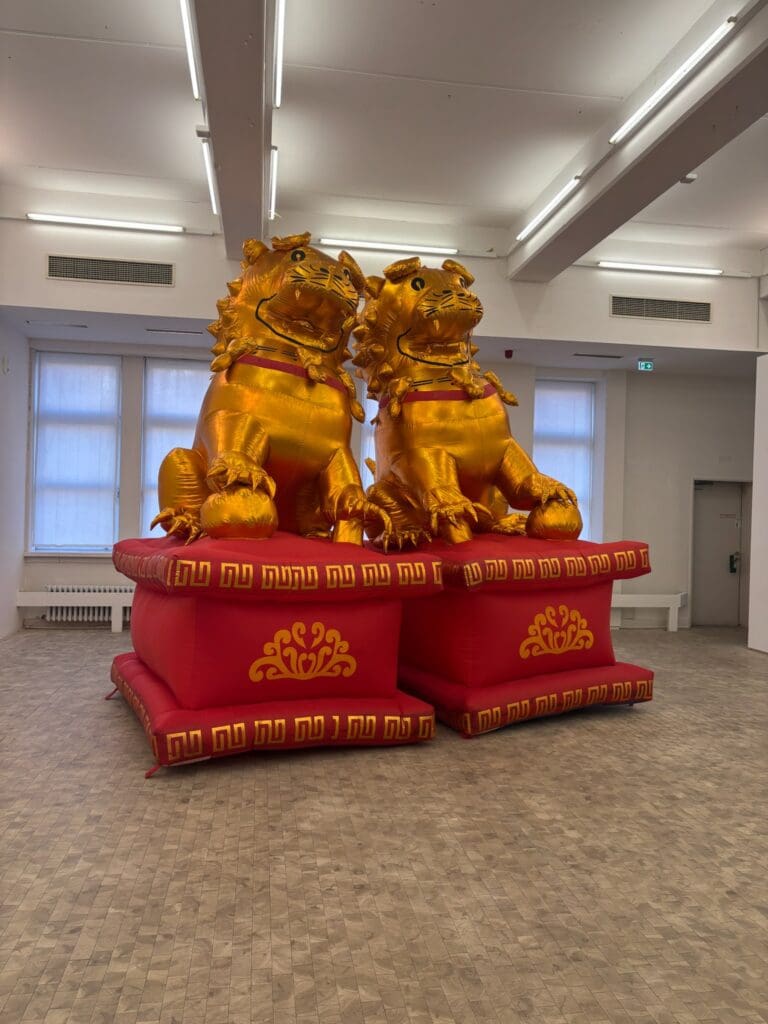Bild: Frederik Foert, The Lions Sleep Tonight, 2018, Sammlung Stadtgalerie Kiel, Foto: Isabella Türemis